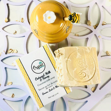 Oatmeal, Milk & Honey Milk Soap Organic inspirations